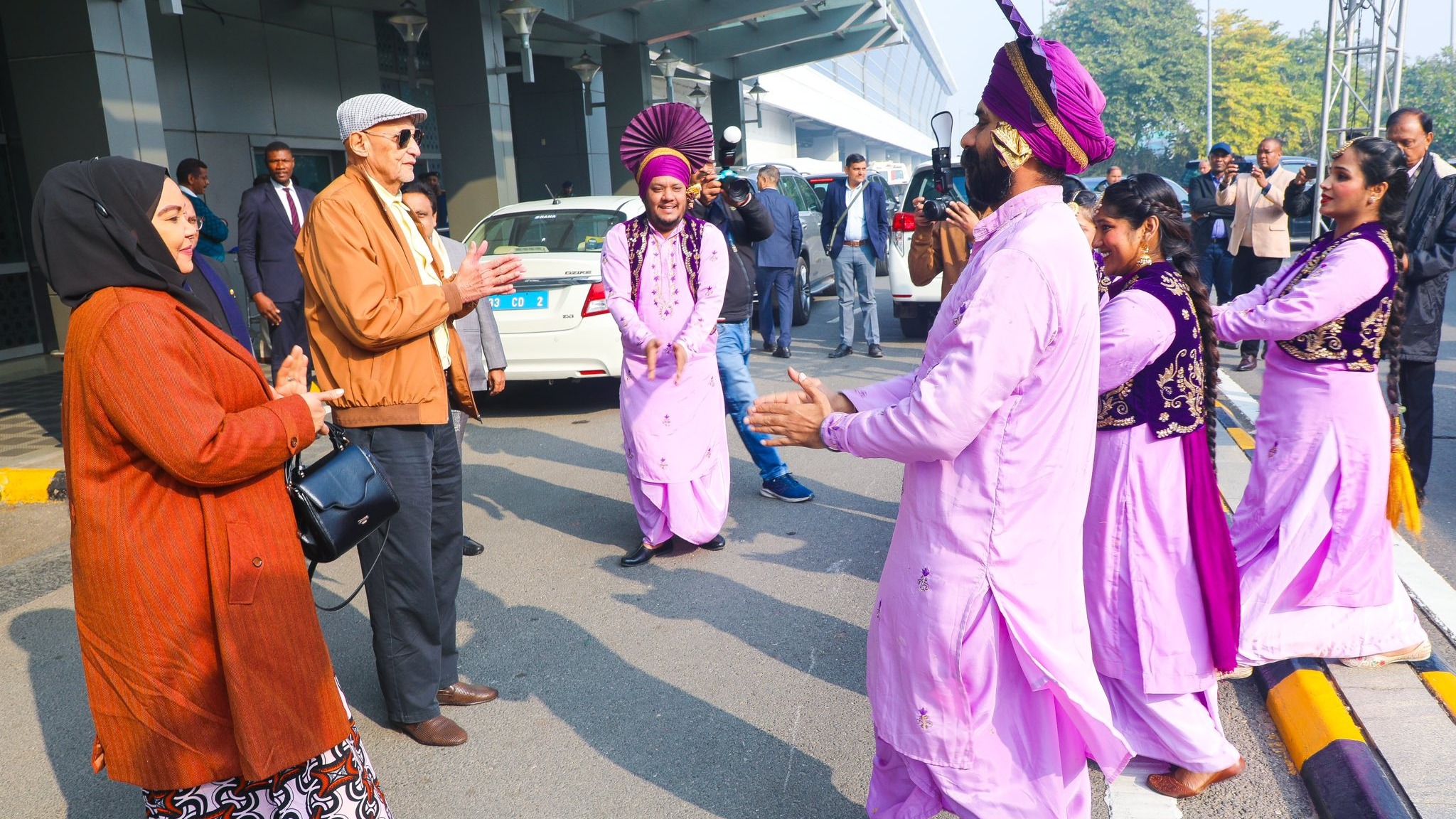 Spika wa Bunge, Mhe. Mussa Azzan Zungu awasili nchini India  kushiriki Mkutano wa 28 wa Maspika wa C...