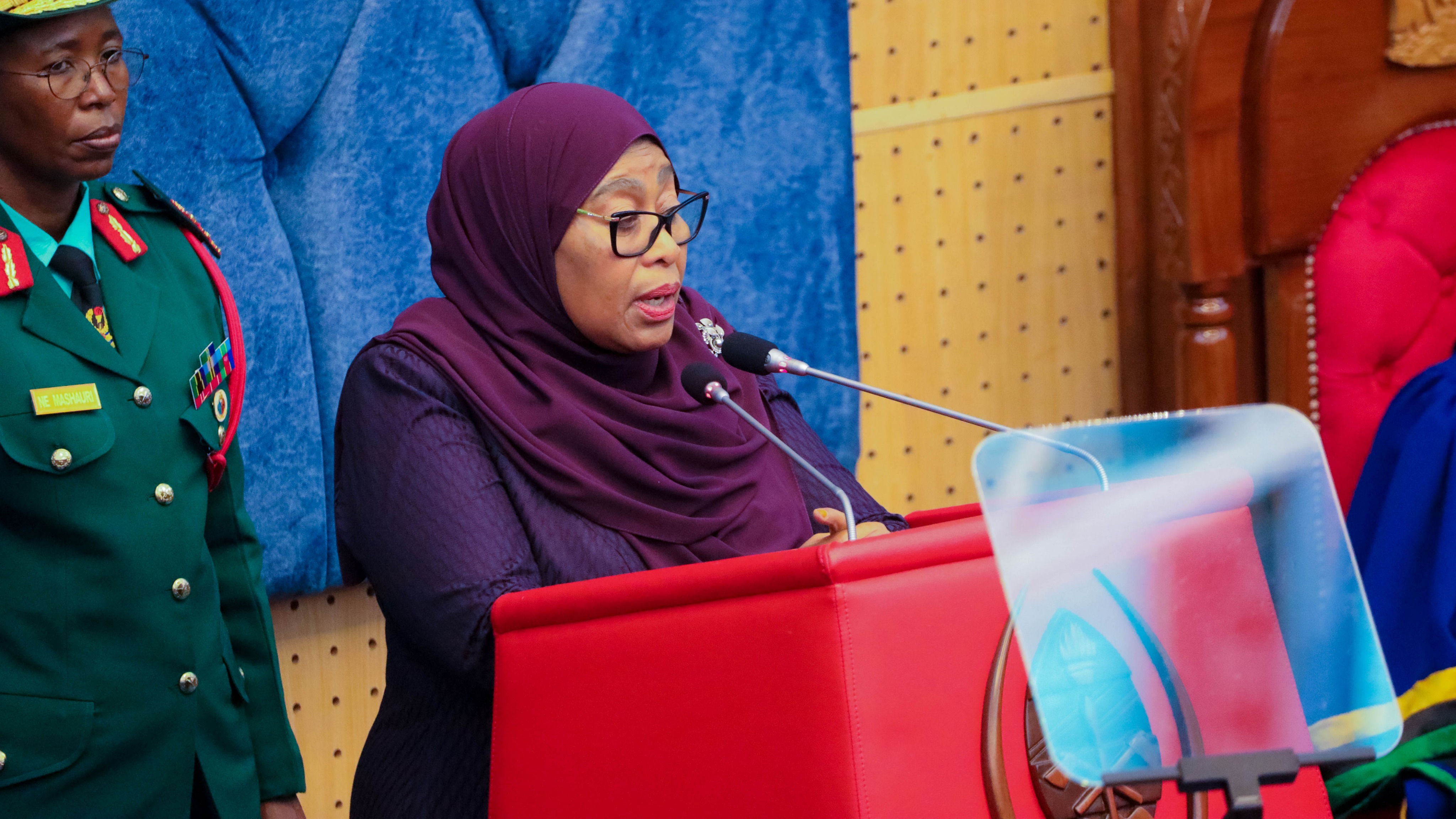 Hotuba ya Rais Mhe. Dkt. Samia Suluhu Hassan akihutubia na kufungua Bunge la 13